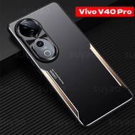 For VivoV40 Pro V30 V30Pro V30E Phone Case Luxury Transparent Clear Protective Camera Lens Vivo V40 