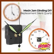 Diy Silent Quartz Replacement Wall Clock - Worktools