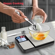 Dual Platform Digital Kitchen Scale 0.1g/0.01g LCD Digital Precision Scale Stainless Steel Digital K