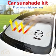 Car Window Sun Shade Windshield Visor Car Accessories For Mazda CX-30 CX-8 Mazda3 CX-3 CX-9 Mazda6 C