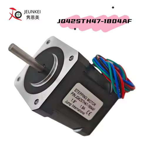 JUNQI Nema17 2-Phase Stepper Motor JQ42STH47-1804A with 4-Lead Wires 0.55N.m for 3D Printer Applicat