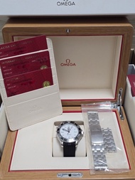 Omega Seamaster Diver 300M 白海馬鋼帶款 (使用品 97% 新) Full Set 全套！