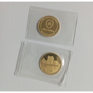 1/10 Oz Fortress gold coin 999.9