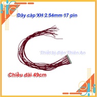 XH2.54mm 17 pin cable 49cm long used to connect balance circuit for BMS bus signal wire