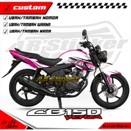 Decal CB Verza 150 Fullbody - Stiker Dekal Hologram CB Verza 150 Variasi D5-006