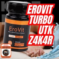 Erovit Men Booster / Tahan Lama / Ubat Kuattt Lelakii /Based with Tongkat Ali / padu/men power/health/ubat untuk lelaki 200% original