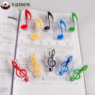 VANES Music Score Clip, Book Clip Paper Clip Musical Book Note Clip, Musical Notation Clips Sheet Clip Funny Mini Music Stand