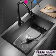 304 Stainless Steel Nano Kitchen Sink Bowl Basin Sink+Free Gift