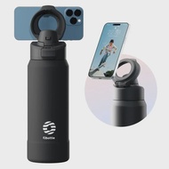 ขวดเก็บความร้อน Fjbottle ขวดสแตนเลสสุญญากาศ พร้อมที่ยึดโทรศัพท์แม่เหล็ก ขวดน้ำสำหรับเดินทาง เล่นกีฬา
