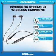 Riversong Stream L2 Wireless Neckband earphones - Warranty by Riversong Malaysia
