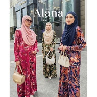 Dress Printed Alana - Kale Series