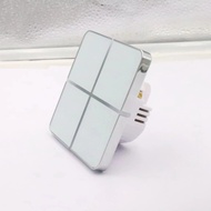 Eastkame KNX or Wifi  Smart Switch and  Thermostat Wall  Switch Socket  for GVS or HDL EIB Knx  Syst