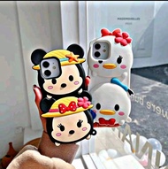 Casing Oppo A16 / A16S / A54 (4G) /A55 (4G) Soft Case Karakter Boneka Tsum-Tsum Pelindung
