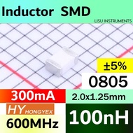 100nH 0805 300mA 1ohm 5% 600MHz Inductor Chip Fixed High Frequency Multilayer Ceramic Inductor 0805 