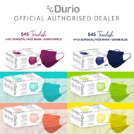 Durio 4 Ply Surgical Face Mask - 545 Trendish (40 Pcs)