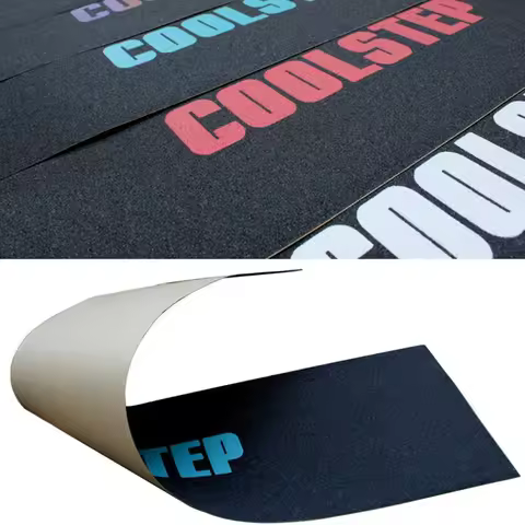 Skateboard Electric Scooter Griptape Stickers Non-Slip Skate Board Rough Sandpaper 84*23cm Fish Boar