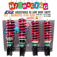 D2 ADJUSTABLE DAIHATSU G100 G200 HI LOW  BODY SHIFT ABSOBER