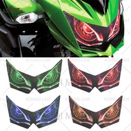 FitFor KAWASAKI Z750 Z750R 2007 - 2014 Z1000 2007 - 2009 Motorcycle Headlight Sticker Decal