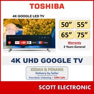 Toshiba 50" 55" 65" 4K UHD Google Tv LED TV
