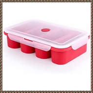 H3(JPTZ) Silicone Freezer Trays Extra Large Super Square Ice-Cube Tray Food Freezing Mold