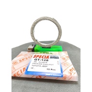 Toyota Hardtop 1F Exhaust Gasket Size: 54x68x6mm Old Toyota Hardtop Exhaust Ring 1F GT-128 Size 8R S
