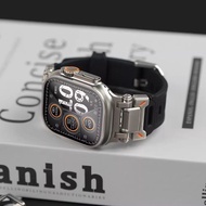 适用苹果手表Watchs11表带探索者IWatch机械金属Ultra男腕带 9.2