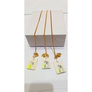 rantai tangan mesin emas 375