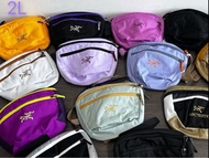 外國預訂 多色選 Arcteryx 始祖鳥刺繡logo 拼色 mantis 2 斜咩袋