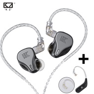 KZ DQ6 Earphones Add KZ AZ09 HD Module C Pin Bluetooth 5.4 Dual Channel Monitor Cable 3DD Dynamic Dr