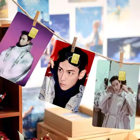 C-choi Seung Hyun Anime Cartoon Sticker Film Skin For Credit Card Debit Bank Bus Card