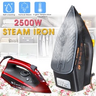 Steam Iron for Clothes 4 Level Adjustable Vertical Electric Irons Self-Cleaning Travel Portable Iron