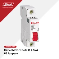BOOM Himel MCB 1 Pole C 4.5kA 63 a