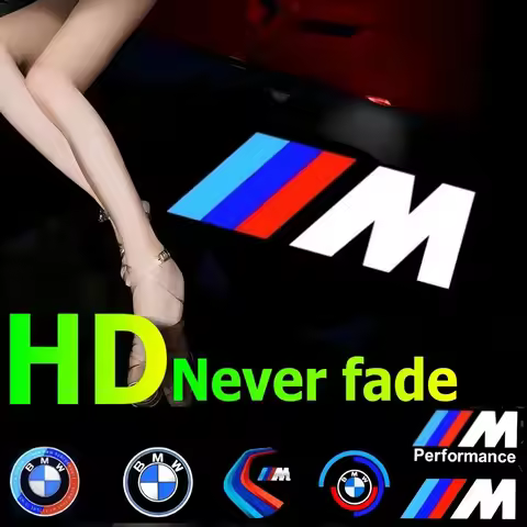 HD Car Door Projector Welcome Shadow Lights For BMW M E90 F10 F30 G30 E60 E65 E83 E84 E70 E71 G05 Se