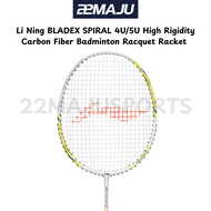 Free String Free Bag Free Grip !! Li Ning BLADEX SPIRAL 4U/5U High Rigidity Carbon Fiber Badminton R