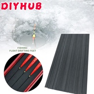 SUSANS 10pcs Fishing Float Drifting Feet, Carbon Drift Tail Floats Buoy Material, Hot Tackle Bold Ta