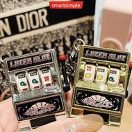 SMARTSIMPLE Lucky Jackpot Mini Fun Birthday Keychain Coin Operated Games Machine Kids Gift C8Y3