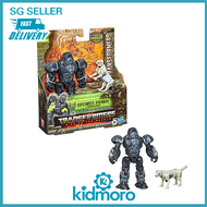 Transformers: Rise of the Beasts Movie Beast Alliance Beast Weaponizers 2-Pack Optimus Primal &amp; Arrowstripe Toys, Age 6 and Up, 5-inch