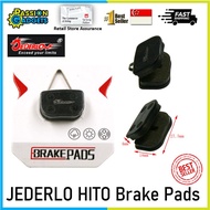 Jederlo Dics Brake pads for HITO bike 1 pair organic bicycle accessories