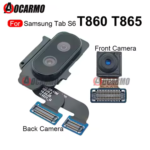 Front Facing Back Camera Flex Cable For Samsung Galaxy Tab S6 T860 T865 Fullset Cameras Module Repai