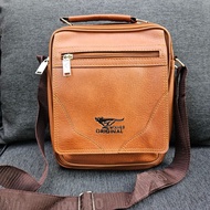 กระเป๋าสะพายข้างแนวตั้ง แบรนด์แท้ WOLVES ORIGINAL 100% หนังPU