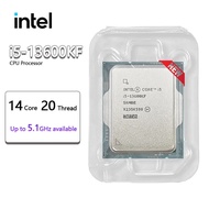 Intel Core I5-13600kf I5 13600kf 3.5 Ghz 14-teras 20-benang Cpu 10nm L3=24m 125w Lga 1700 Dulang Bah