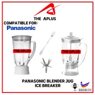 (REFUND IF DAMAGED) Easy Wash Ice Breaker Blender Jug (BIG K) for Panasonic Models MX-GM1011H, MX-80