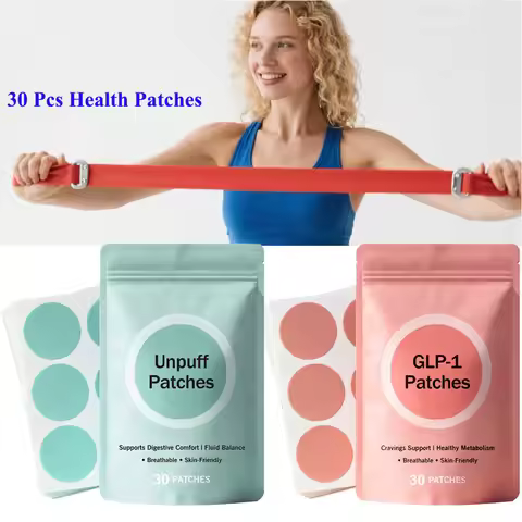 GLP-1 Plant-Based Transformation Patches 30pcs/Bag Hunger Modulation & Metabolic Adaptability Optimi