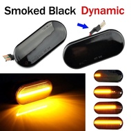 waja Volkswagen VW Golf 3 4 MK3 MK4 Passat 3BG Polo 6N 9N Bora Vento 2PCS Led Dynamic Side Marker