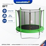 Mamakiddies Large Jumper Trampoline With Net for Kids & Adult (8ft/Max Capacity 100kg)