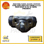 Right Rear Brake Block L300 Colt Diesel L038/L039 2.3/2.5 13/16" With OEM MB Nipple238511 – Brake Wh