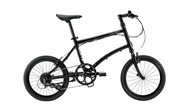 DAHON (Assembled) NBA083 DASH P8 FOLDING BIKE 20" - BLACK