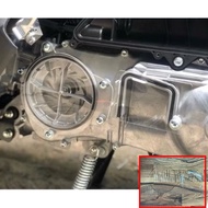 NVX V1 V2 & NMAX V2 COVER CVT TRANSPARENT CLEAR TEDAL PAPAN CVT 3MM (SIAP SCREW 1SET) ENGINE COVER N