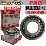 100% ORIGINAL FAG C3 HIGH SPEED BALL BEARING 6322 6305 6304 6205 6000 6001 6002 6003 6004 6200 6201 