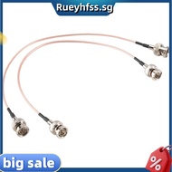 2Pcs 3G HD SDI Cable BNC Cable 30cm 75 Ohm for Cameras  Video Equipment Supports HD-SDI 3G-SDI 4K 8K
